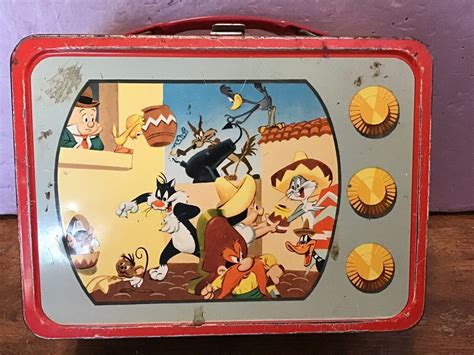 looney tunes metal lunch box|looney tunes metal lunch box for sale .